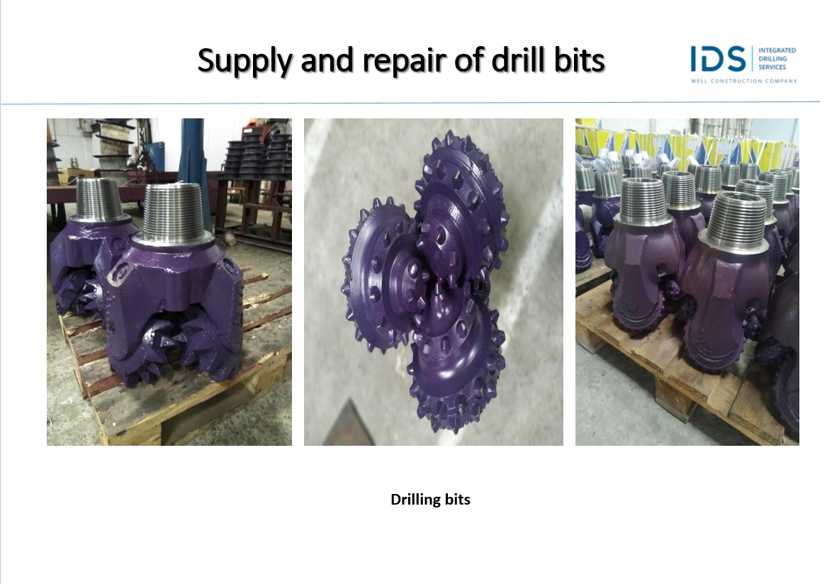 Supply and repair of drill bits